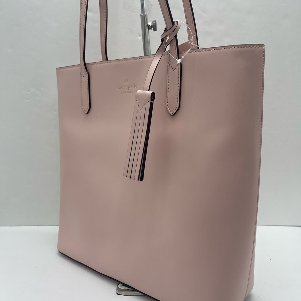 Kate Spade NEW YORK Jana Rose Smoke Large Tote Shoulder Bag 
NWT - Picture 5 of 16